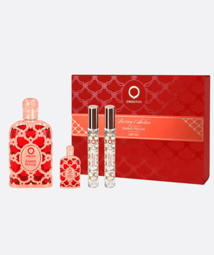 Set Orientica Amber Rouge Caja Luxury 4 piezas